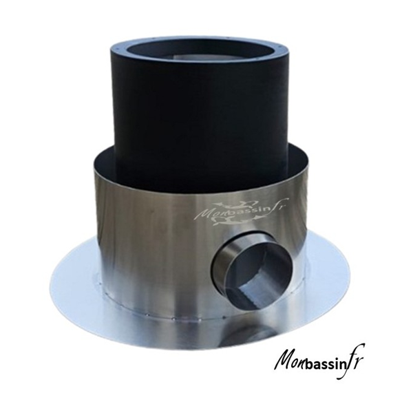 Skimmer professionnel en acier inoxydable