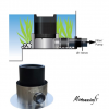 Skimmer professionnel en acier inoxydable