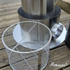 Skimmer professionnel en acier inoxydable