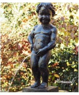 statue jardin - Manneken Pis