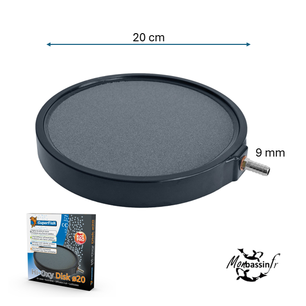 KOI PRO HI OXYGEN DIFFUSEUR Disque  ø20 cm