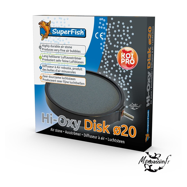 KOI PRO HI OXYGEN DIFFUSEUR Disque  ø20 cm