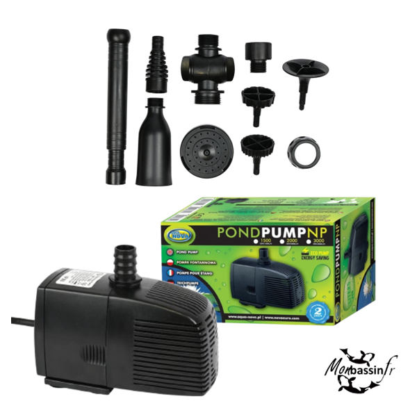 Pompe de bassin AquaNova NP-3000 L/h