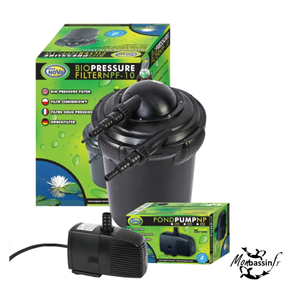 Pack Filtration Complet bassin 1000 litres