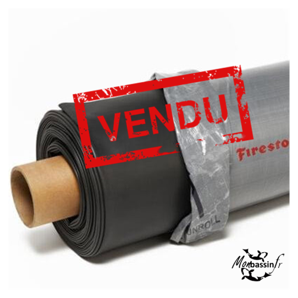 Bâche EPDM 4 x 5 m – Chute pour bassin ou cascade