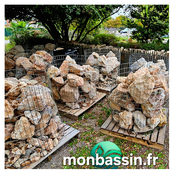 box grillage roche bassin