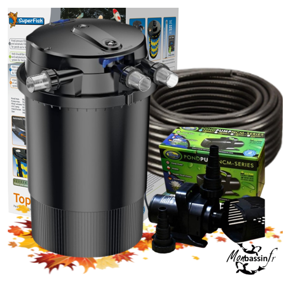 Kit Filtration Bassin Koï 10000L Complet