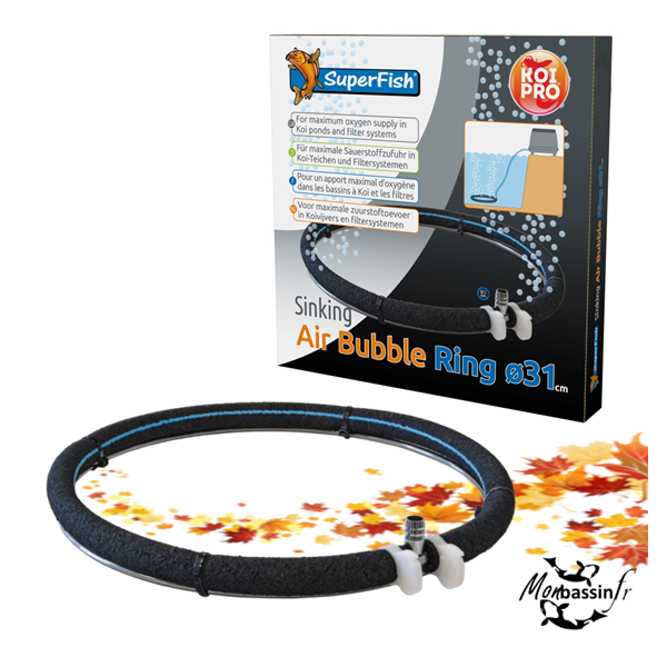 Anneau Diffuseur Air Coulant KOI PRO Ø31cm - Oxygénation Bassin