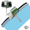 Pack Épuisette XL Télescopique + Brosse 45cm - Kit Entretien Bassin Pro