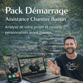 Pack Démarrage – Assistance chantier pour construire son bassin