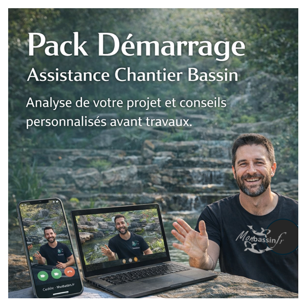Pack Démarrage – Assistance chantier pour construire son bassin