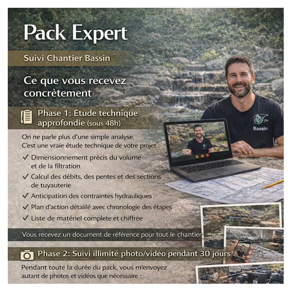 Construction Grand Bassin | Expert Pro Accompagnement 30j