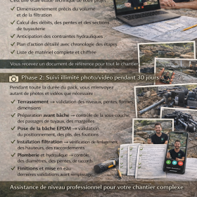 Construction Grand Bassin | Expert Pro Accompagnement 30j