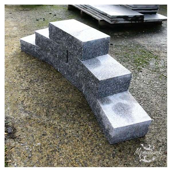 pierre granit sciée mur deco