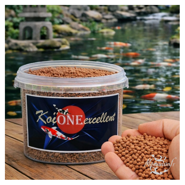 Nourriture Koï One Excellent 4.5mm - Granulés Flottants Croissance
