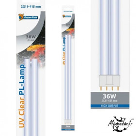 Néon UV 36W 2G11 SUPERFISH 415mm - Remplacement Bassin