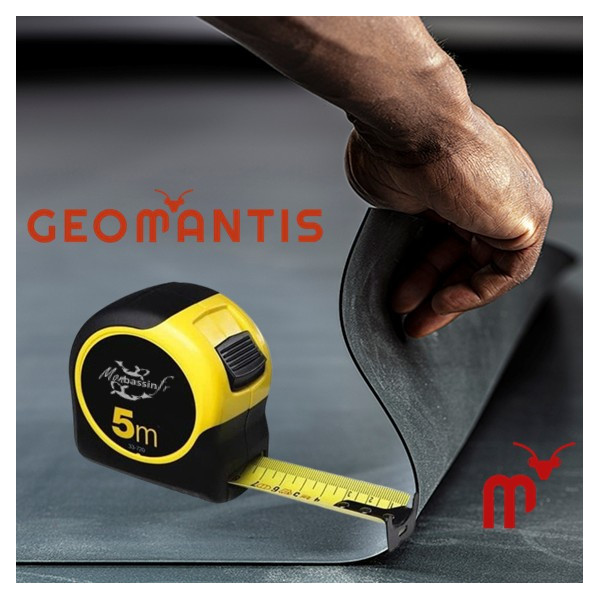 bache epdm sur mesure - bassin jardin