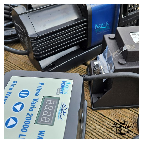AquaForte 20000 LV 12V | Pompe Bassin Débit Réglable