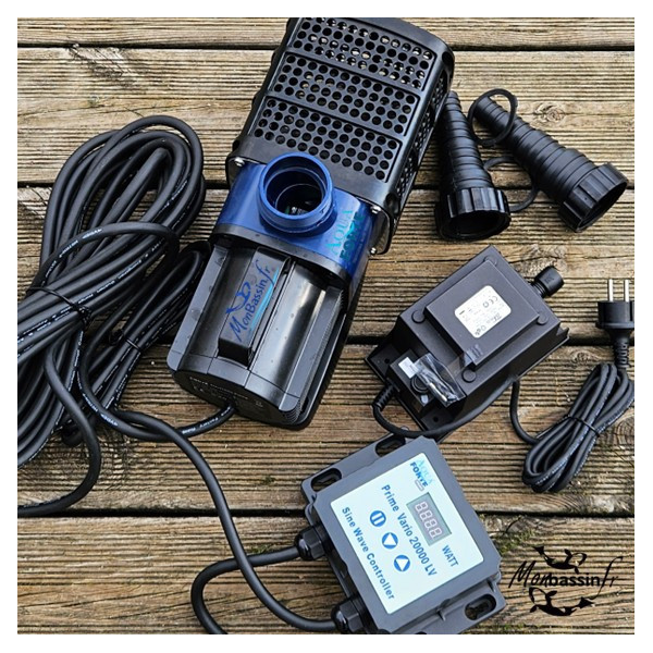 AquaForte 20000 LV 12V | Pompe Bassin Débit Réglable