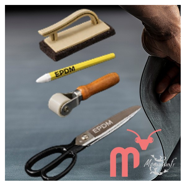Kit outils bâche EPDM PRO – Pose et collage professionnel
