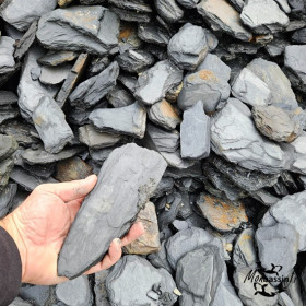 Ardoise Pilée 40/100 mm - Plaquettes Décoratives | MonBassin.fr