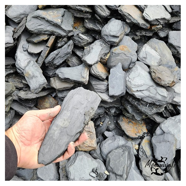 Ardoise Pilée 40/100 mm - Plaquettes Décoratives | MonBassin.fr