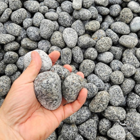 Galet Pepper 30/60 mm – Basalte Poivre & Sel | MonBassin.fr