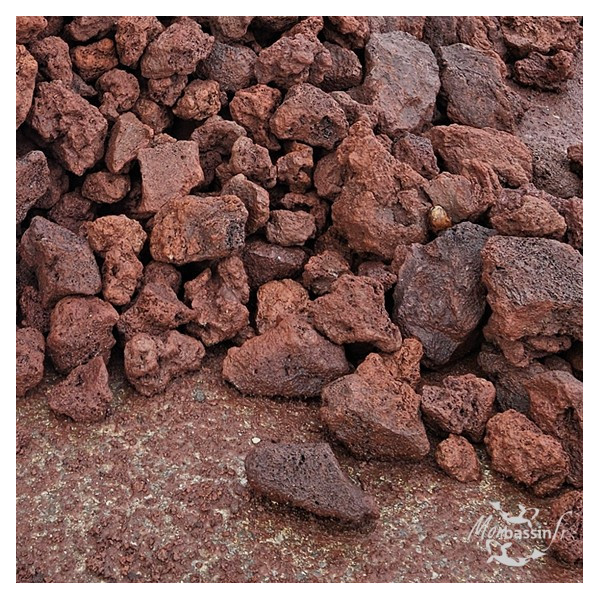 Lave Rouge 50/80 mm – Pouzzolane Volcanique | MonBassin.fr