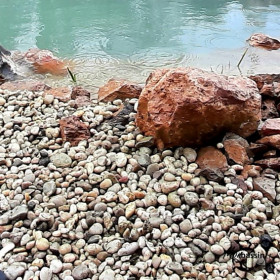 galet saxon proche bassin