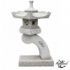 Lanterne Rankei 90 cm – Granit Courbé Japonais | MonBassin.fr