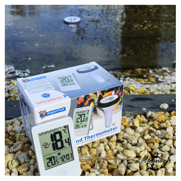 Thermomètre Bassin sans Fil SUPERFISH – Sonde Flottante IP67 | MonBassin.fr