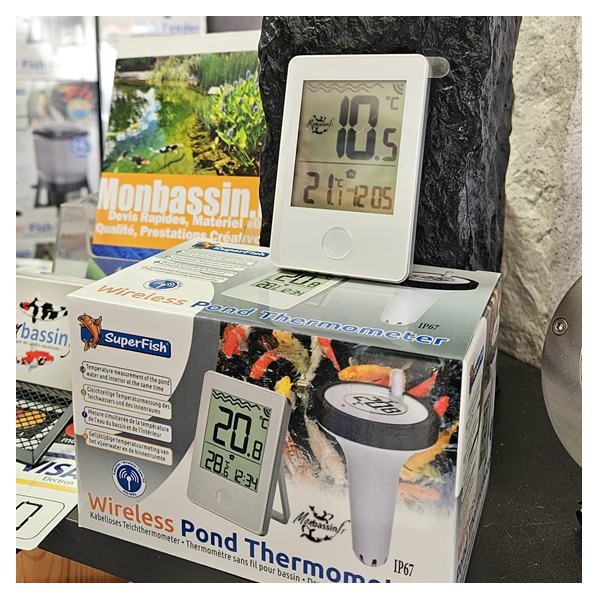 Thermomètre Bassin sans Fil SUPERFISH – Sonde Flottante IP67 | MonBassin.fr