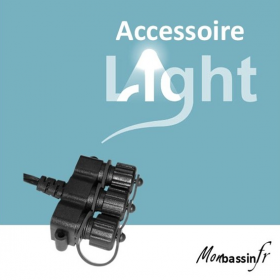 Répartiteur câble 3 sorties éclairage basse tension 12V