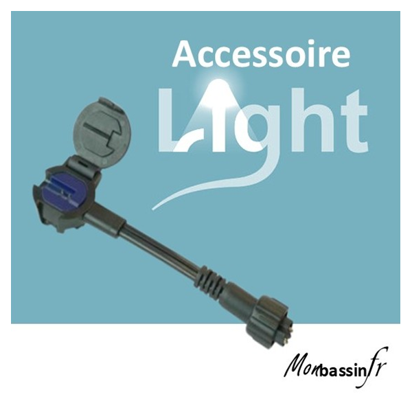 Connecteur flex mâle 12V – Dérivation câble flex