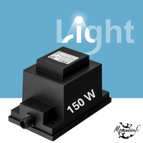 Transformateur 12V 150W éclairage jardin – IP64 grande installation