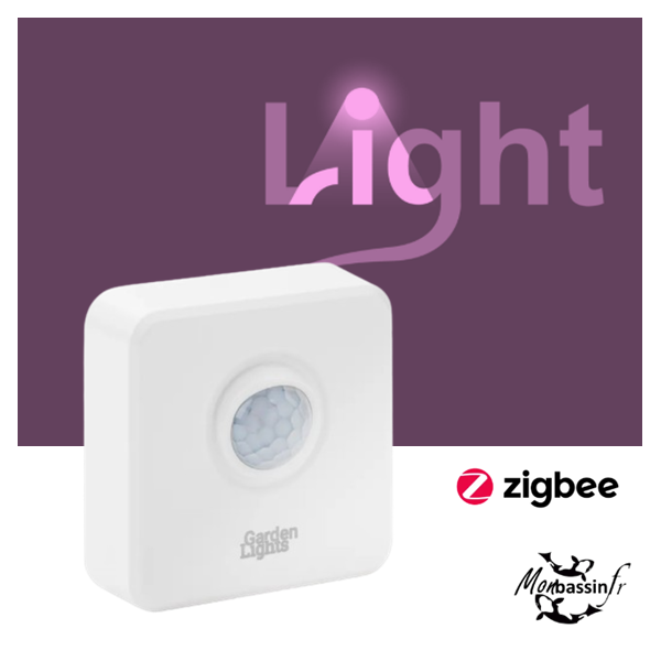 Détecteur de mouvement Zigbee Smart – Éclairage automatique jardin