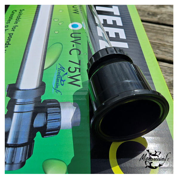 Tube quartz UV-C Aqua Nova NUV-75 – Pièce détachée stérilisateur bassin