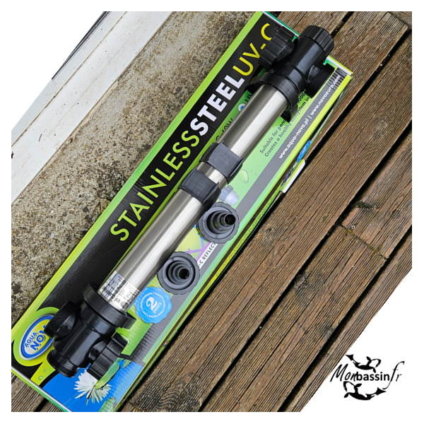 Corps inox UV-C Aqua Nova NUV-40 / NUV-75 – Pièce détachée bassin