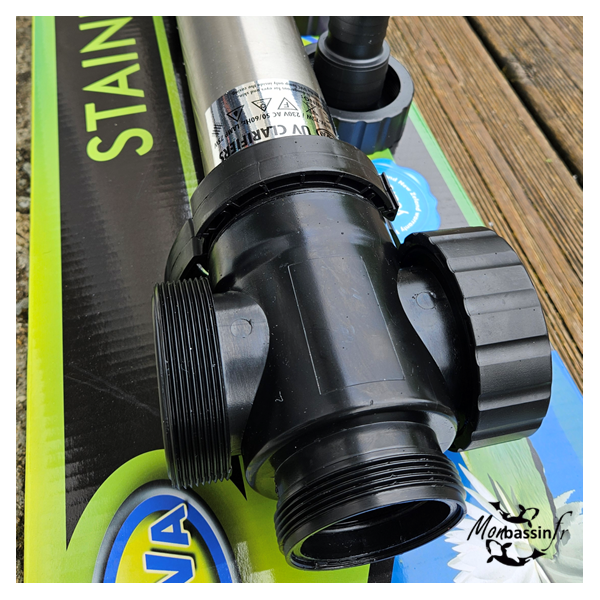 Corps inox UV-C Aqua Nova NUV-40 / NUV-75 – Pièce détachée bassin