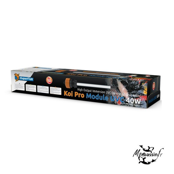 UVC Koi Pro 40W jusqu'à 20 000L | Stérilisateur bassin - MonBassin.fr