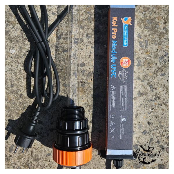 UVC Koi Pro 40W jusqu'à 20 000L | Stérilisateur bassin - MonBassin.fr