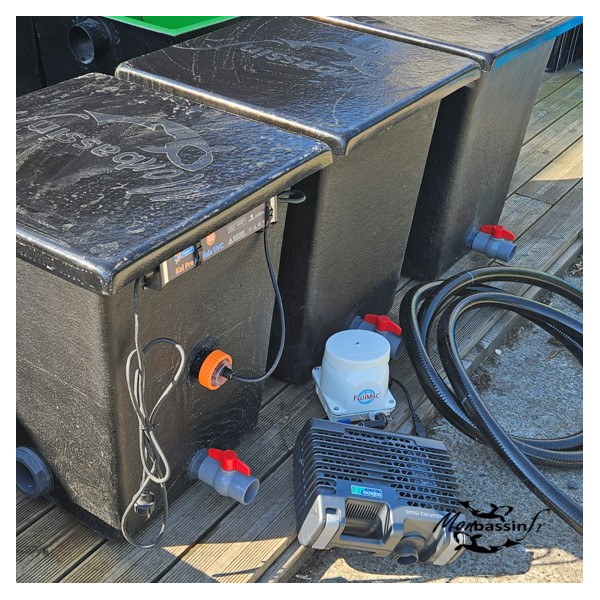 Pack LAGUNAGE® M 8000 — Kit filtration complet bassin koi 8000L