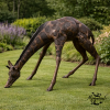 Statue Girafe Bronze Grand Format Jardin | MonBassin.fr