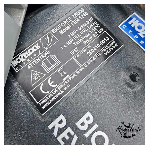 Filtre Hozelock Bioforce Revolution 28000 UVC occasion – Somain (59)