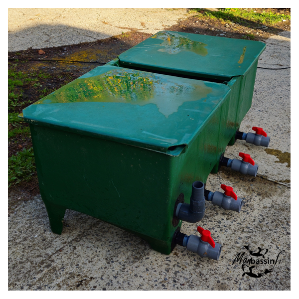 Filtre Edouna 4 chambres + pompe + UV 55 W occasion – 550 €