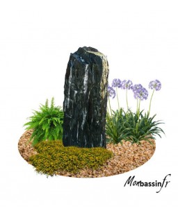 petit menhir decoration jardin - pierre naturelle