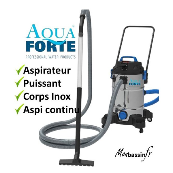 Aspirateur Bassin Professionnel 1200W - Utilisé sur Nos Chantiers | MonBassin.fr