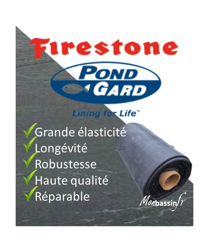 point fort EPDM firestone bassin