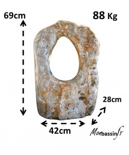 dimensions pierre decorative pour jardin
