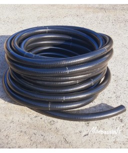 bobine tuyau souple renforcé noir - bassin 40 mm